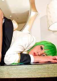 Newhalf  Kanato doll has a great hentai school girl look and loves to pose nude and show off her long legs and great ass!