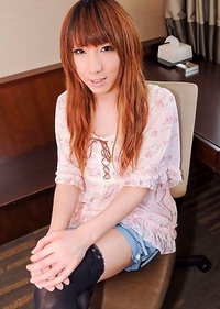 Yuki has all I wish for in a perfect looking newhalf - pale skin, long legs, an hour-glass shape waistline, a totally passable trendy girly look, and