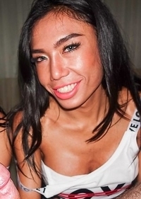 Mos and Meme look incredible together wearing opposite colored yet matching sexy outfits