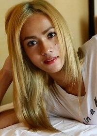 19yo innocent looking Thai ladyboy Fern gets ass fucked by BWC