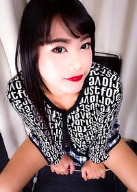 Cute Bee is back and she is sexier than ever! This gorgeous girl has a hot body, big soft breasts and a huge hard cock!