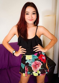 Samay is a beautiful 21 year old ladyboy who lives in Bangkok. She is slim, passable, fun, nice uncut cock and delicious ass.
